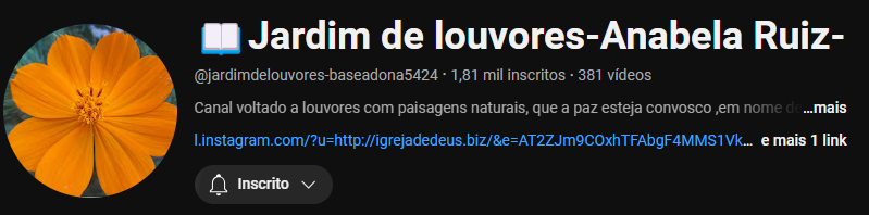 canal do evangelista flavio